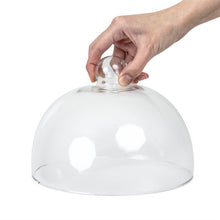 Afbeelding in Gallery-weergave laden, Glazen cloche 21cm