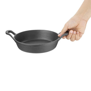 Olympia gietijzeren skillet pan 180(Ã~)mm