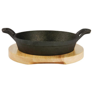 Olympia gietijzeren skillet pan 180(Ã~)mm