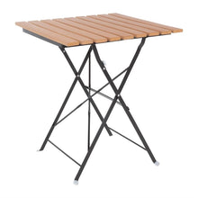 Afbeelding in Gallery-weergave laden, Bolero vierkante imitatiehouten tafel 60cm