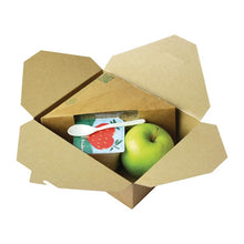 Afbeelding in Gallery-weergave laden, Vegware composteerbare kartonnen voedseldozen 1,3L (300 stuks)