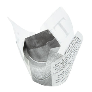 Krantenprint frietpapier (1100 stuks)