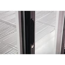 Afbeelding in Gallery-weergave laden, Polar G-serie 3-deurs barkoeling met schuifdeuren zwart 330L