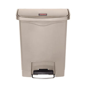 Rubbermaid Slim Jim Front Step pedaalemmer 30L beige