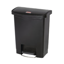 Afbeelding in Gallery-weergave laden, Rubbermaid Slim Jim Front Step pedaalemmer 30L zwart