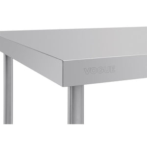 Vogue RVS centrale werktafel 180cm
