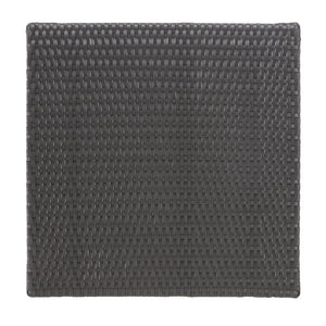 Bolero vierkante polyrotan klaptafel zwart 60cm
