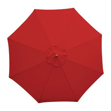 Afbeelding in Gallery-weergave laden, Bolero ronde parasol rood 2,5 meter