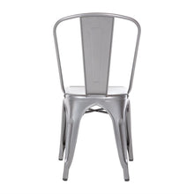 Afbeelding in Gallery-weergave laden, Bolero Bistro stalen stoel grijs (4 stuks)