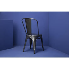 Afbeelding in Gallery-weergave laden, Bolero Bistro stalen stoel grijs (4 stuks)