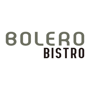 Bolero Bistro stalen stoel zwart (4 stuks)
