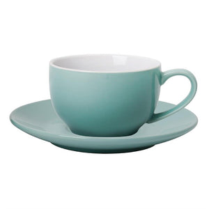 Olympia Cafe koffiekoppen aqua 23cl (12 stuks)