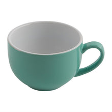 Afbeelding in Gallery-weergave laden, Olympia Café cappuccinokoppen aqua 34cl (12 stuks)