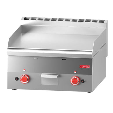 Gastro M 600 gas bakplaat 60/60 FTG gladde plaat
