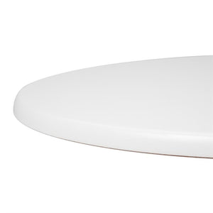 Bolero tafelblad 80cm rond wit
