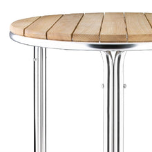 Afbeelding in Gallery-weergave laden, Bolero essen en aluminium tafel rond 60cm