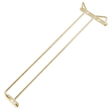 Afbeelding in Gallery-weergave laden, Glasrek messing 41cm