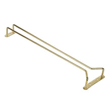 Afbeelding in Gallery-weergave laden, Glasrek messing 41cm