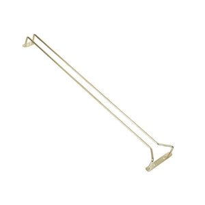 Glasrek messing 61cm