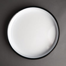 Afbeelding in Gallery-weergave laden, Olympia geÃ«mailleerd stalen dienblad rond 32cm