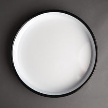 Afbeelding in Gallery-weergave laden, Olympia geÃ«mailleerd stalen dienblad rond 32cm