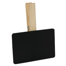 Afbeelding in Gallery-weergave laden, Olympia mini krijtbord met houten knijper (6 stuks)