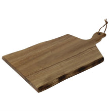 Afbeelding in Gallery-weergave laden, Olympia acaciahouten serveerplank golvende rand 38,5x21,5cm