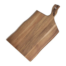 Afbeelding in Gallery-weergave laden, Olympia acaciahouten serveerplank golvende rand 35,5x25cm