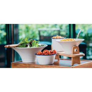 Olympia Kristallon melamine uitlopende schaal groot