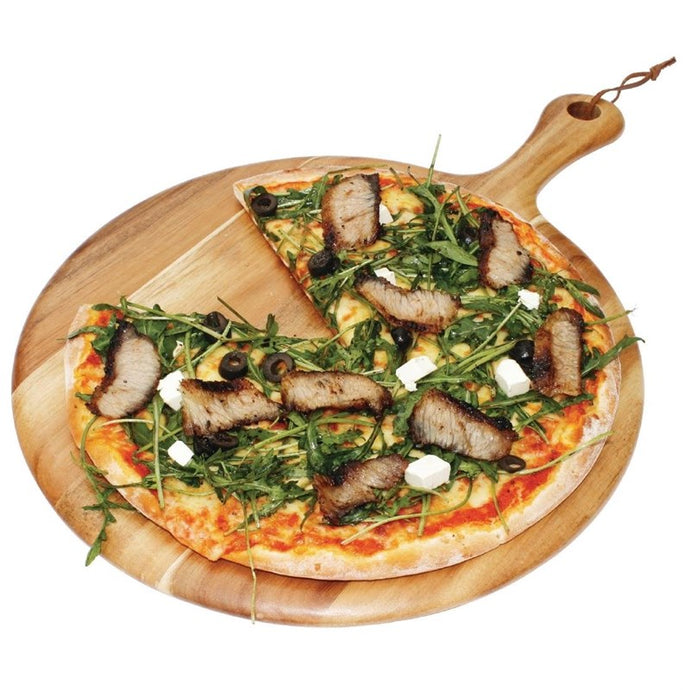 Olympia acaciahouten plank rond 33cm