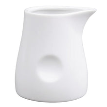 Afbeelding in Gallery-weergave laden, Olympia porseleinen melkkannetje met kuiltjes 70ml (6 stuks)