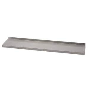 Gastro M RVS wandplank zonder steunen 120x40cm