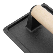 Afbeelding in Gallery-weergave laden, Vogue Gietijzeren Steakgewicht Met Houten Handvat