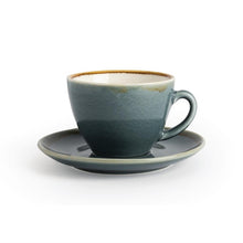 Afbeelding in Gallery-weergave laden, Olympia Kiln cappuccinoschotels blauw 14cm (6 stuks)