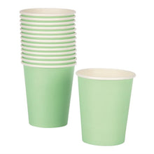 Afbeelding in Gallery-weergave laden, Fiesta Recyclable koffiebekers enkelwandig turquoise 225ml (1000 stuks)