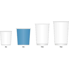 Afbeelding in Gallery-weergave laden, Fiesta Recyclable Hot Cups met gerimpelde wand lichtbruin 23cl x500 (500 stuks)