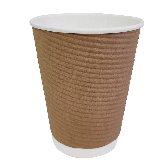 Fiesta Recyclable koffiebekers ribbelwand 340ml (500 stuks)