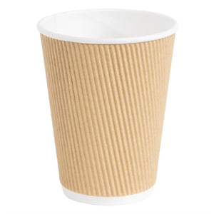 Fiesta Recyclable koffiebekers ribbelwand 340ml (500 stuks)