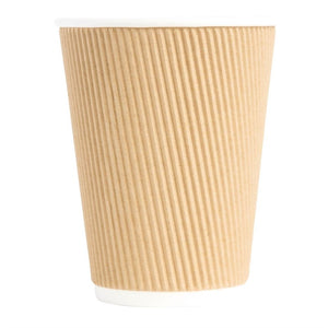 Fiesta Recyclable koffiebekers ribbelwand 340ml (500 stuks)