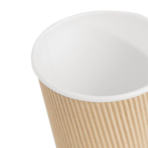 Fiesta Recyclable koffiebekers ribbelwand 340ml (25 stuks)