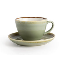 Afbeelding in Gallery-weergave laden, Olympia Kiln cappuccinoschotels mosgroen 16cm (6 stuks)