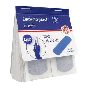 Detectaplast Elastische Pleister 25x72mm - 100 St