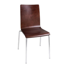 Afbeelding in Gallery-weergave laden, Bolero stoel met vierkante rug noten (4 stuks)