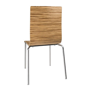 Bolero stoel met vierkante rug eiken - (4 stuks)