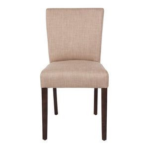 Bolero eigentijdse eetkamerstoel natuurlijk beige - (2 stuks)