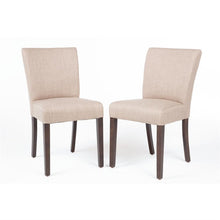 Afbeelding in Gallery-weergave laden, Bolero eigentijdse eetkamerstoel natuurlijk beige - (2 stuks)