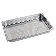 Afbeelding in Gallery-weergave laden, Gastro M geperforeerde RVS GN 1/1 bak 6,5cm diep