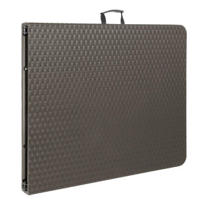 Bolero Rotan Rechthoekige Centervouwtafel Bruin 6Ft