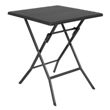 Afbeelding in Gallery-weergave laden, Bolero Vierkante Inklapbare Tafel Zwart 620mm