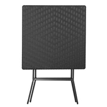 Afbeelding in Gallery-weergave laden, Bolero Vierkante Inklapbare Tafel Zwart 620mm